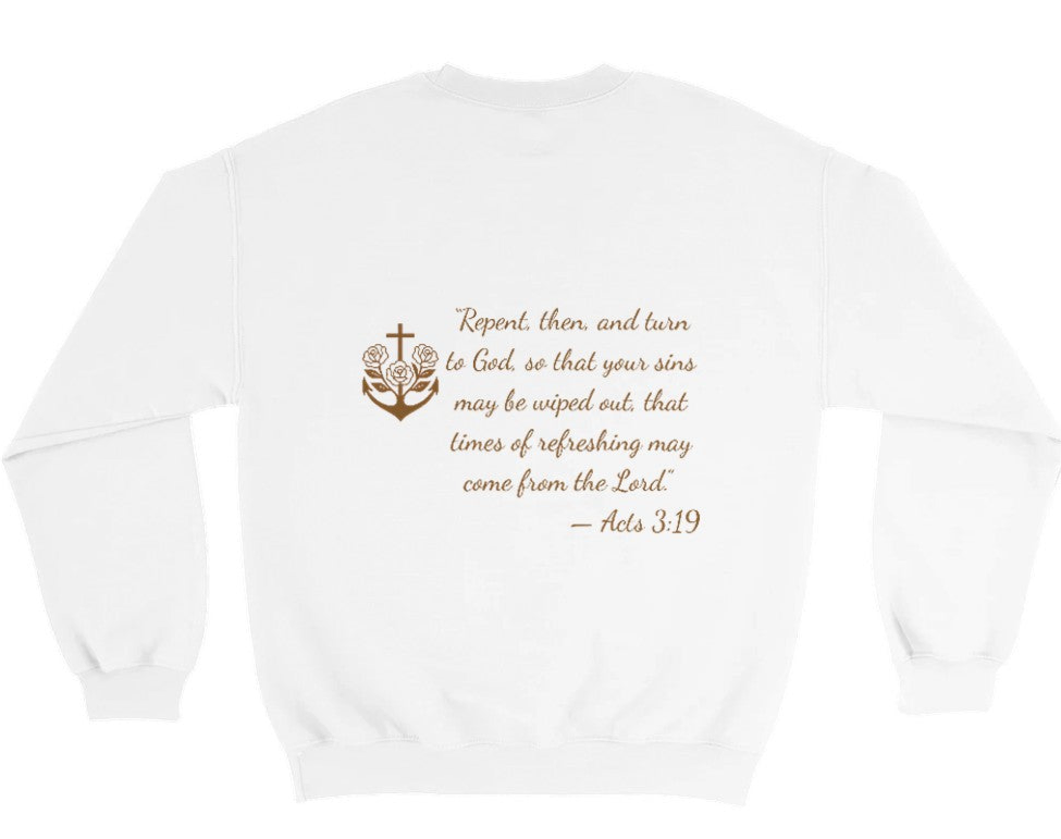 Repent, Then, And Turn To God Classic Unisex Crewneck Sweatshirt | Gildan® 18000